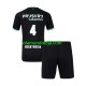 Camisola Feyenoord Rotterdam Lutsharel Geertruida 4 Criança Equipamento Segundo 2024-2025 Manga Curta